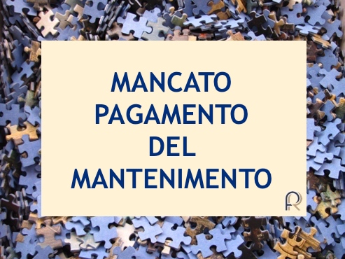 Mancato pagamento del mantenimento